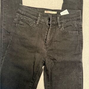Levi's Charcoal Skinny Jeans